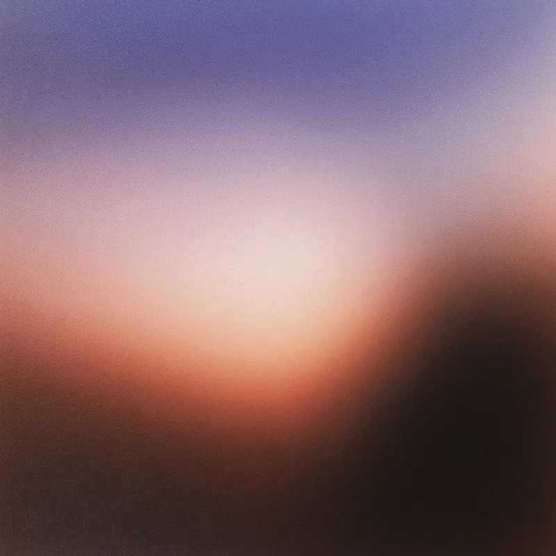 Soft gradient abstract art with dreamy purple and peach hues