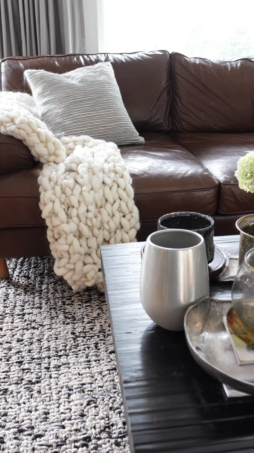 Textured modern living room — photo 2