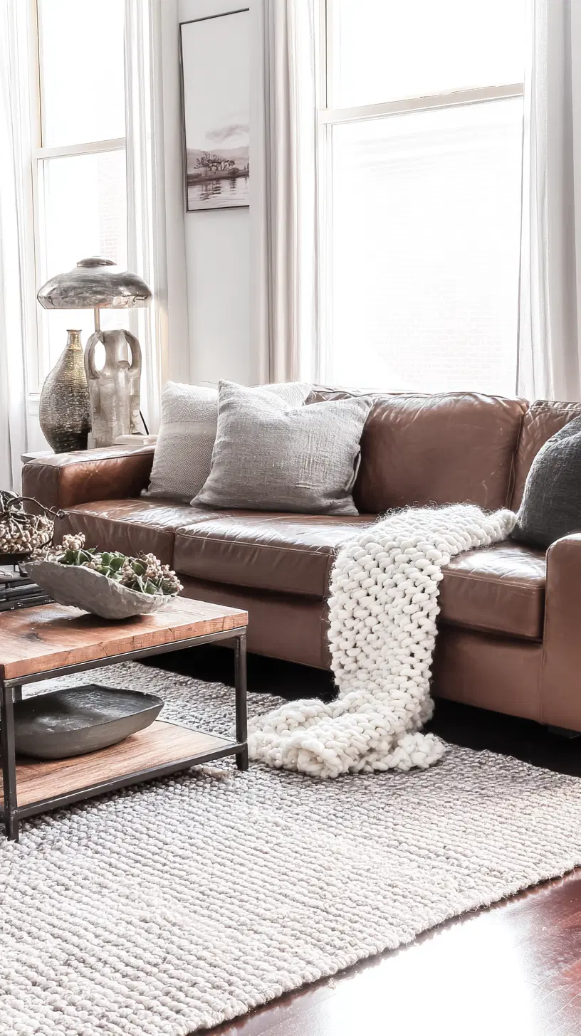 Textured modern living room — photo 3