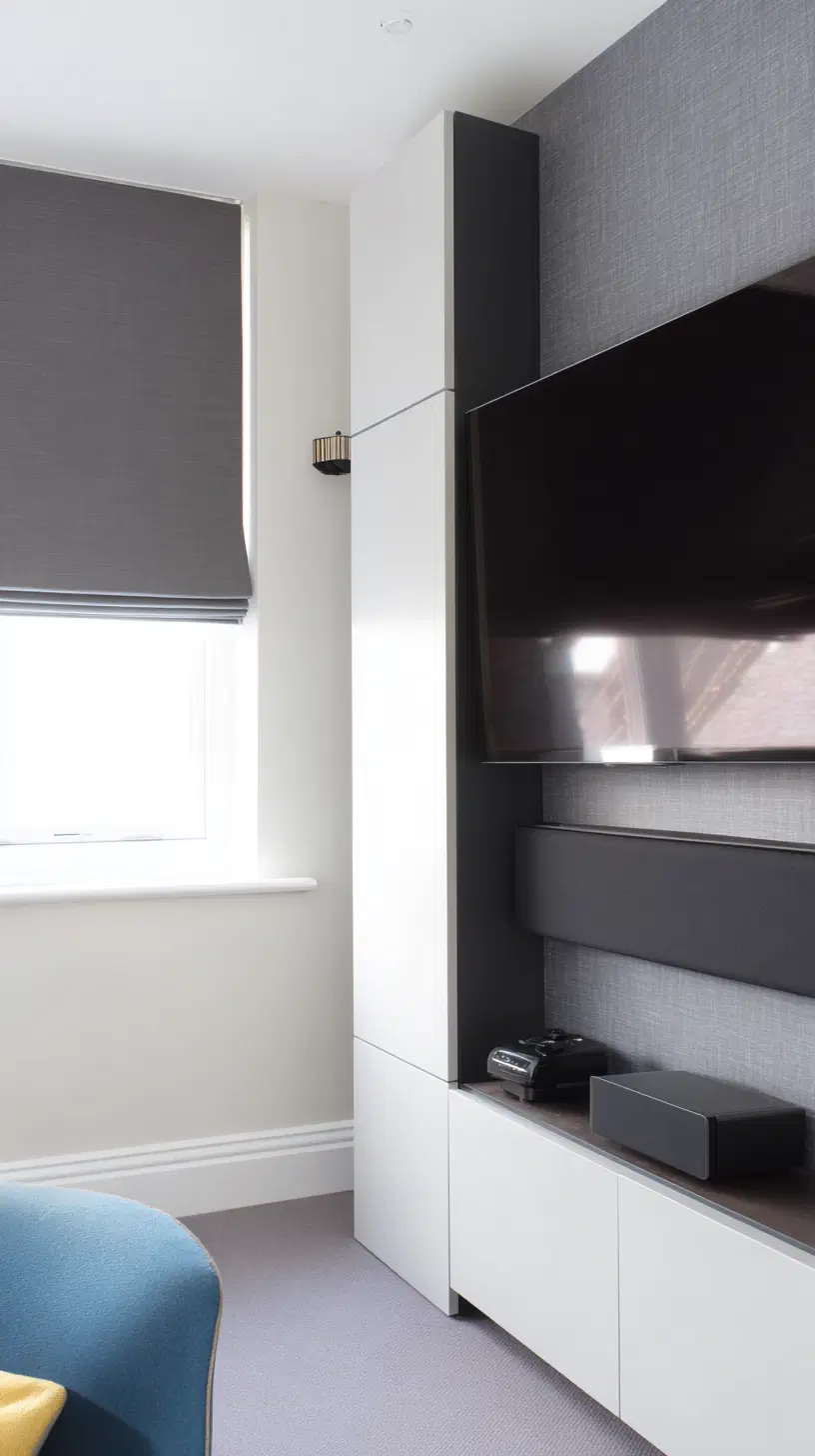 Smart tech in a modern living room — photo 1