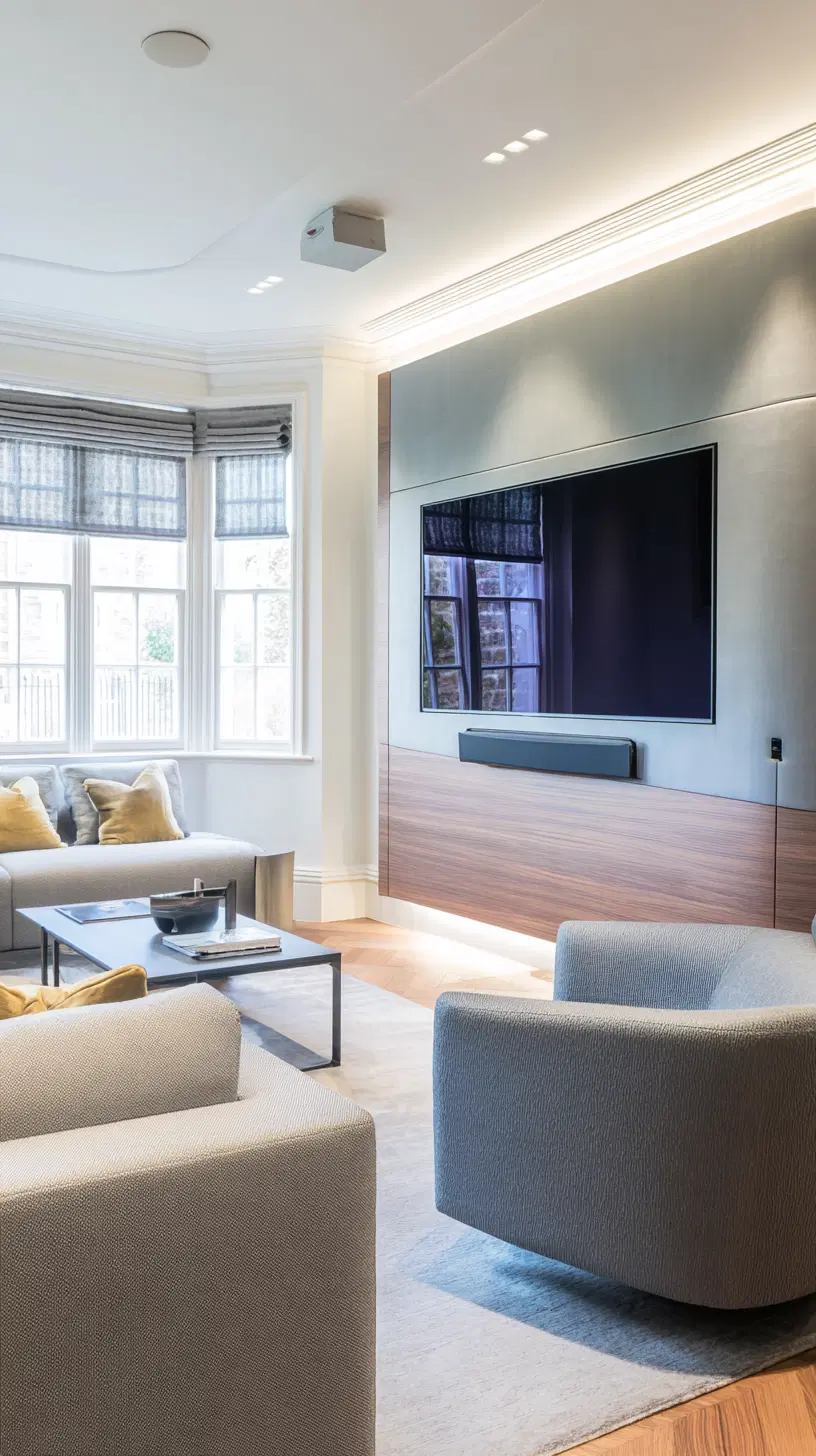 Smart tech in a modern living room — photo 3