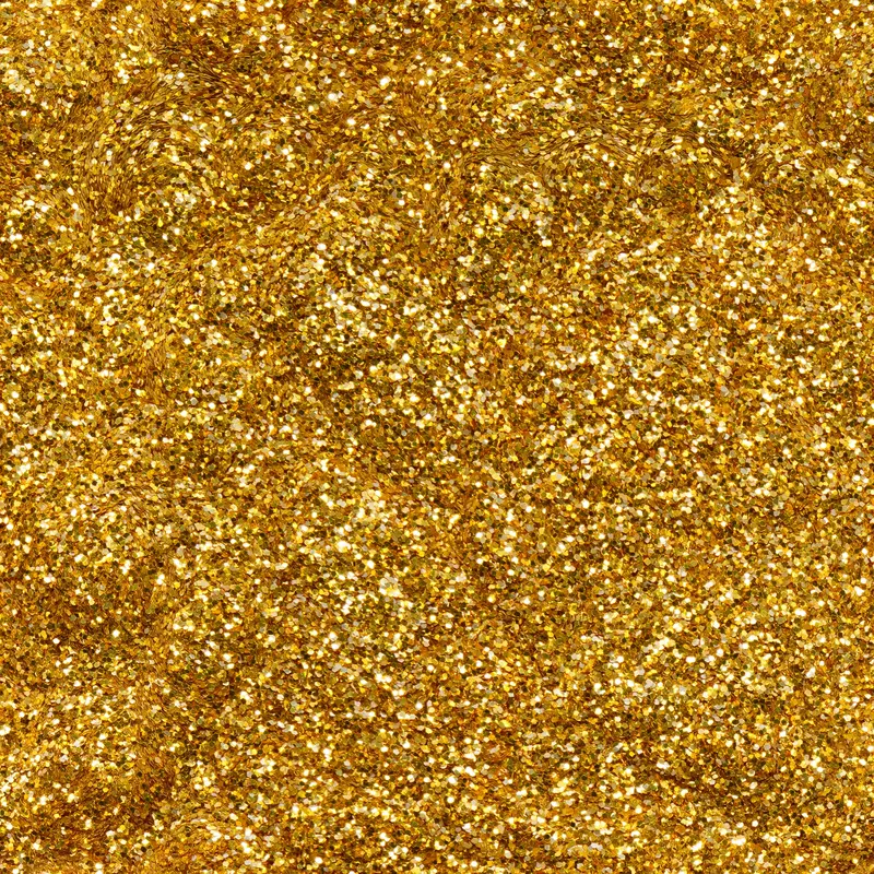 Shimmering Golden Sequin Texture with Sparkling Effect