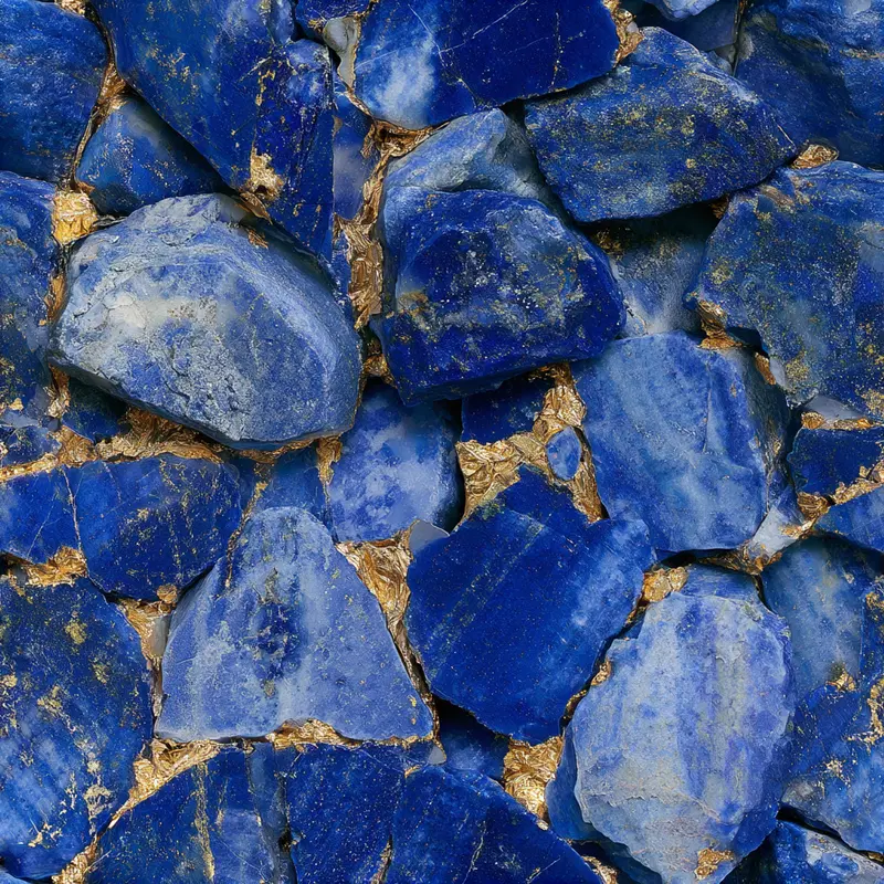 Lapis Lazuli Texture with Gold Veins for Visual Serenity