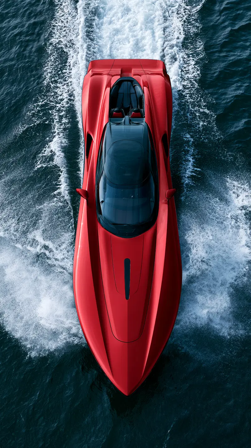 Sleek McLaren-Inspired Speedboat Captured on Open Water