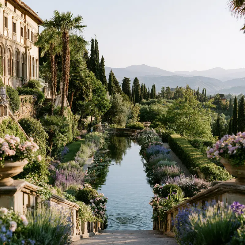 Gorgeous Scenic Wedding Venue in Florence Surrounded by Lush Gardens