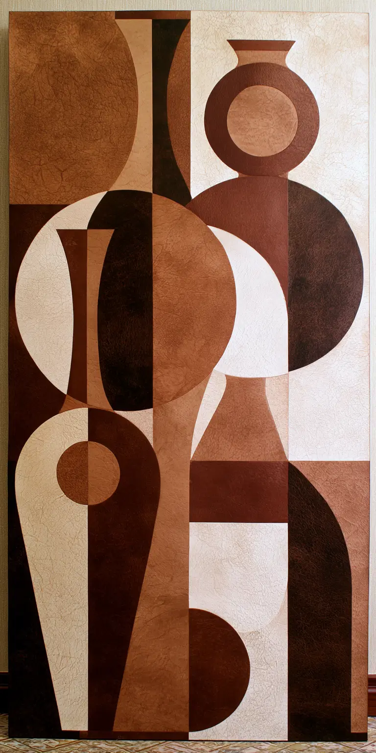 Minimalist Still Life Composition with Geometric Shapes