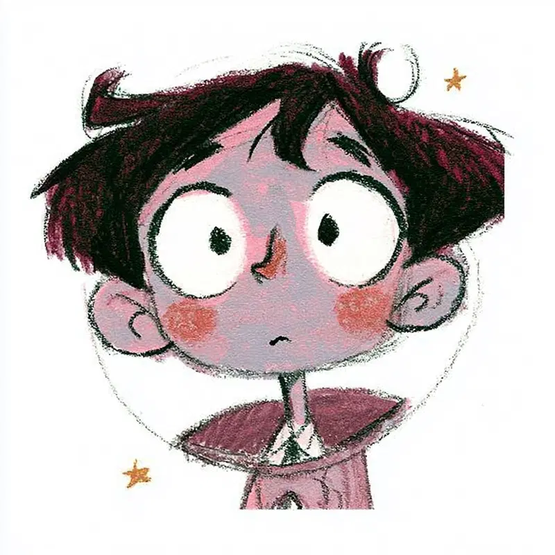 Pencil Sketch of a Young Boy in an Astronaut Outfit